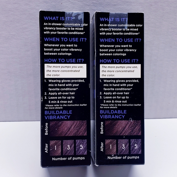 Schwarzkopf DARK COOL Color Boost Vibrancy Booster Up To 20 Washes (2 pack) - Picture 5 of 9